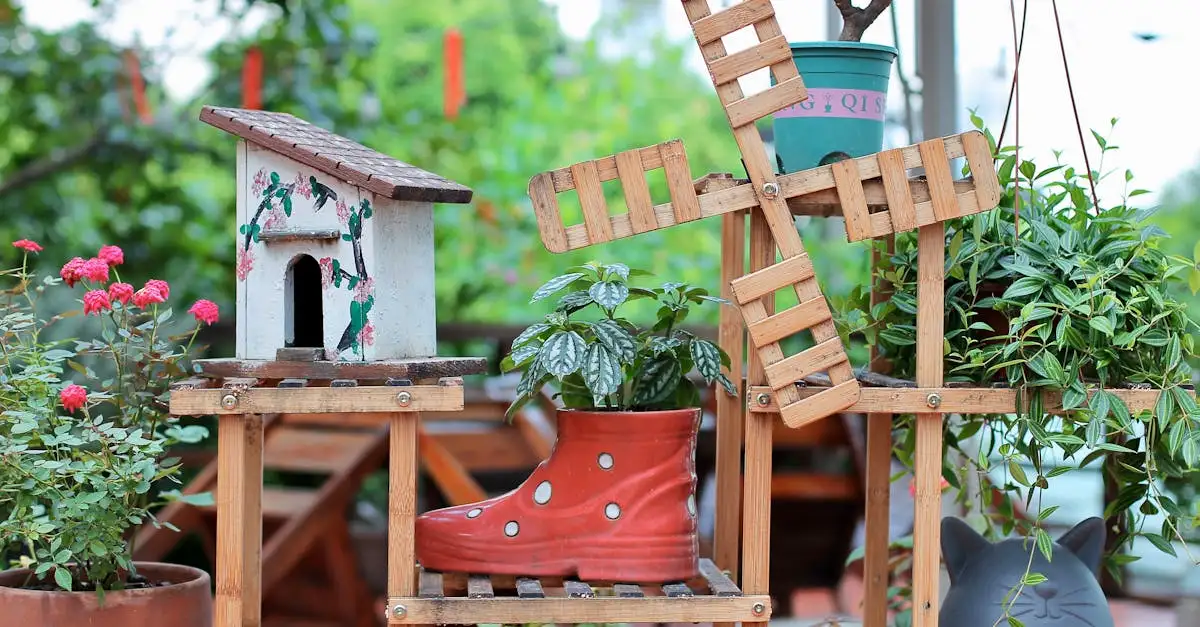 Tuindecoratie windmolen kopen | Stijlvolle tuinaccessoires